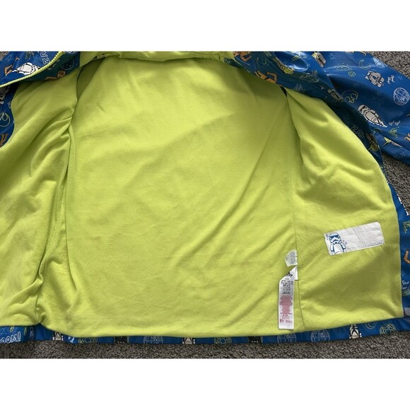 Star Wars Disney Store Rain Coat/Jacket Darth Vader/Chewbacca/R2D2/Yoda Sz 9/10 - Picture 6 of 6